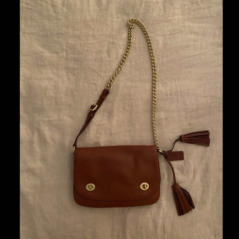 Coach cognac leather bag - NWT
